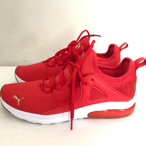 PUMA Sz 9(40) Red Sneakers - Picture 3 of 11